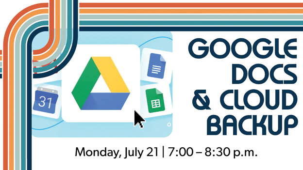 google docs & cloud backup, click for details